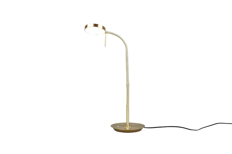 Monza LED Bordslampa mattmässing, Matt mässing