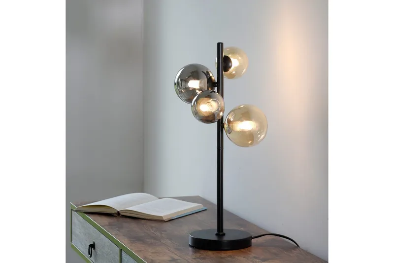 Popsicle Paul Neuhaus Bordslampa - Black - Belysning & el - Inomhusbelysning & lampor - Sänglampor & nattduksbordslampa - Sänglampa bord