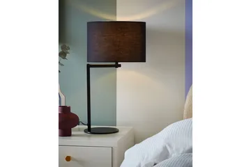Selka Bordslampa 49 cm E27 - Svart - Belysning & el - Inomhusbelysning & lampor - Sänglampor & nattduksbordslampa - Sänglampa bord