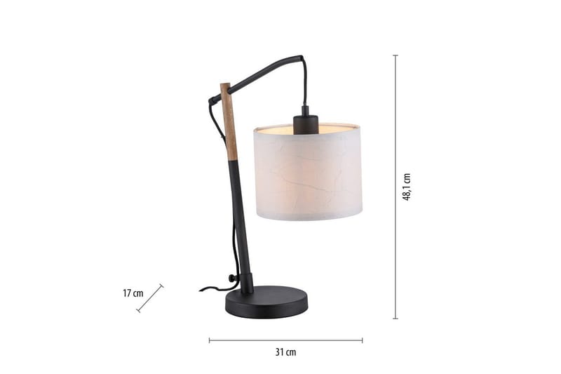 Sofie Just Light Bordslampa - White - Belysning & el - Inomhusbelysning & lampor - Sänglampor & nattduksbordslampa - Sänglampa bord