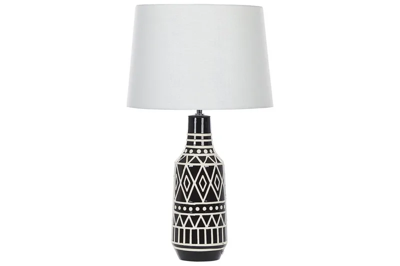 Tavolara Bordslampa 68 cm E27 - Svart/Vit - Belysning & el - Inomhusbelysning & lampor - Sänglampor & nattduksbordslampa - Sänglampa bord