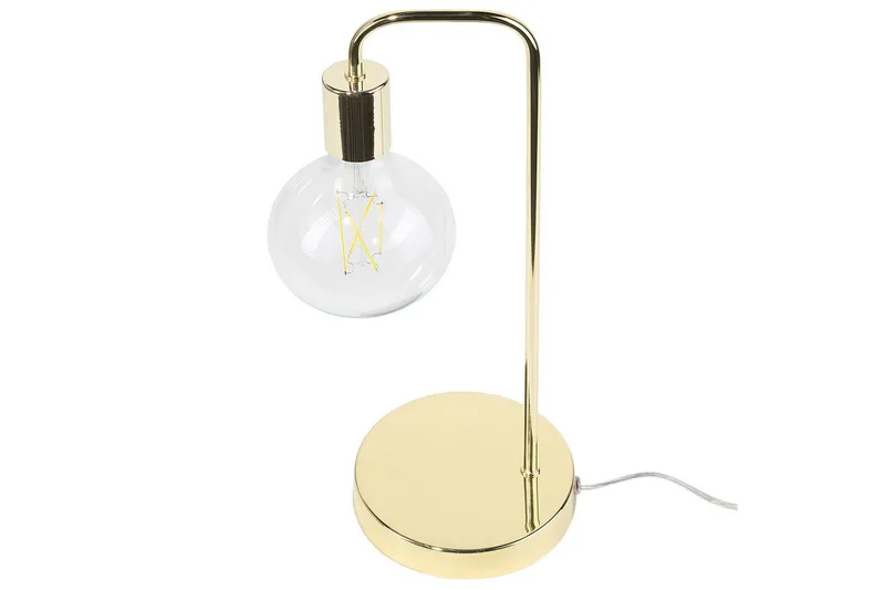 Savenay Bordslampa 48 cm E27 - Guld - Belysning & el - Inomhusbelysning & lampor - Bordslampor