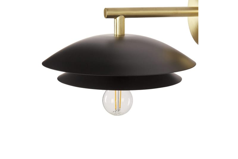 Solab Vägglampa E27 - Svart/Guld - Belysning & el - Inomhusbelysning & lampor - Sänglampor & nattduksbordslampa - Sänglampa vägg