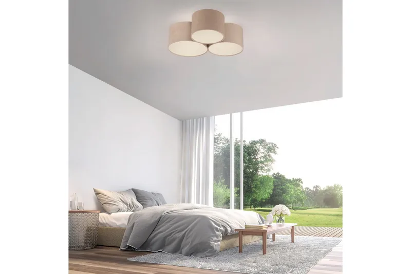 Duro Just Light Taklampa - Beige - Belysning & el - Inomhusbelysning & lampor - Sovrumslampa - Taklampa sovrum