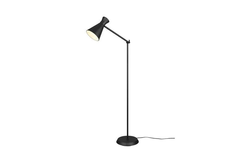 Enzo Golvlampa E27 mattsvart - Matt svart - Belysning & el - Inomhusbelysning & lampor - Sovrumslampa