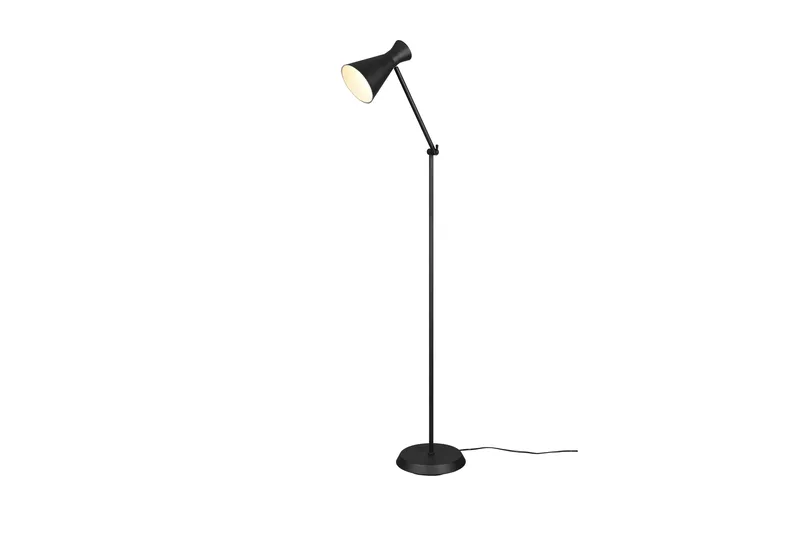 Enzo Golvlampa E27 mattsvart - Matt svart - Belysning & el - Inomhusbelysning & lampor - Sovrumslampa