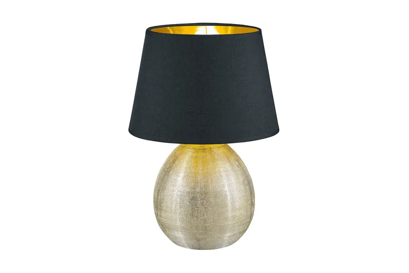Luxor Bordslampa 35cm E27 guld, Guld
