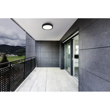 Plafond Argolis Ø285 mm - Svart - Belysning & el - Inomhusbelysning & lampor - Sovrumslampa - Taklampa sovrum