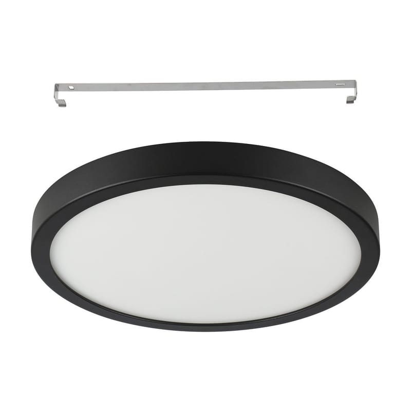 Plafond Argolis Ø285 mm - Svart - Belysning & el - Inomhusbelysning & lampor - Sovrumslampa - Taklampa sovrum