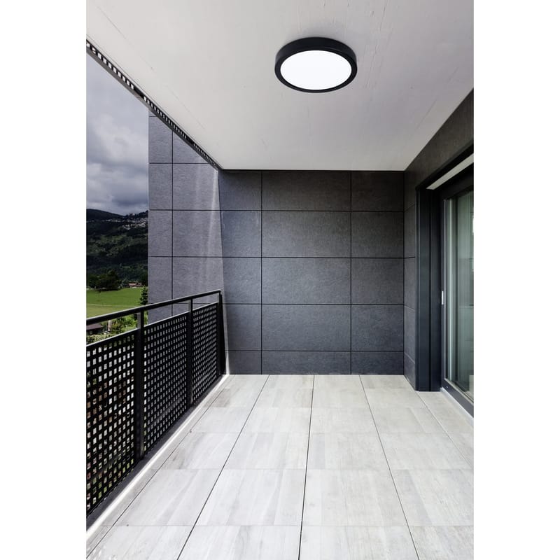 Plafond Argolis Ø285 mm - Svart - Belysning & el - Inomhusbelysning & lampor - Sovrumslampa - Taklampa sovrum