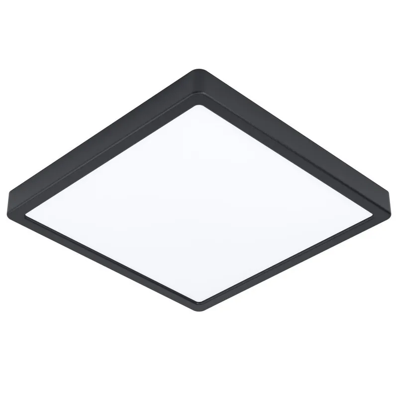 Plafond Argolis 285x285 mm - Svart - Belysning & el - Inomhusbelysning & lampor - Sovrumslampa - Taklampa sovrum