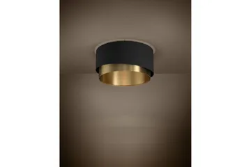 Plafond Eglo Manderline Svart/Mässing - Belysning & el - Inomhusbelysning & lampor - Sovrumslampa - Taklampa sovrum