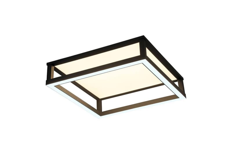 Takbelysning Eglo Macellara Svart/Vit 45x45 cm - Belysning & el - Inomhusbelysning & lampor - Sovrumslampa - Taklampa sovrum