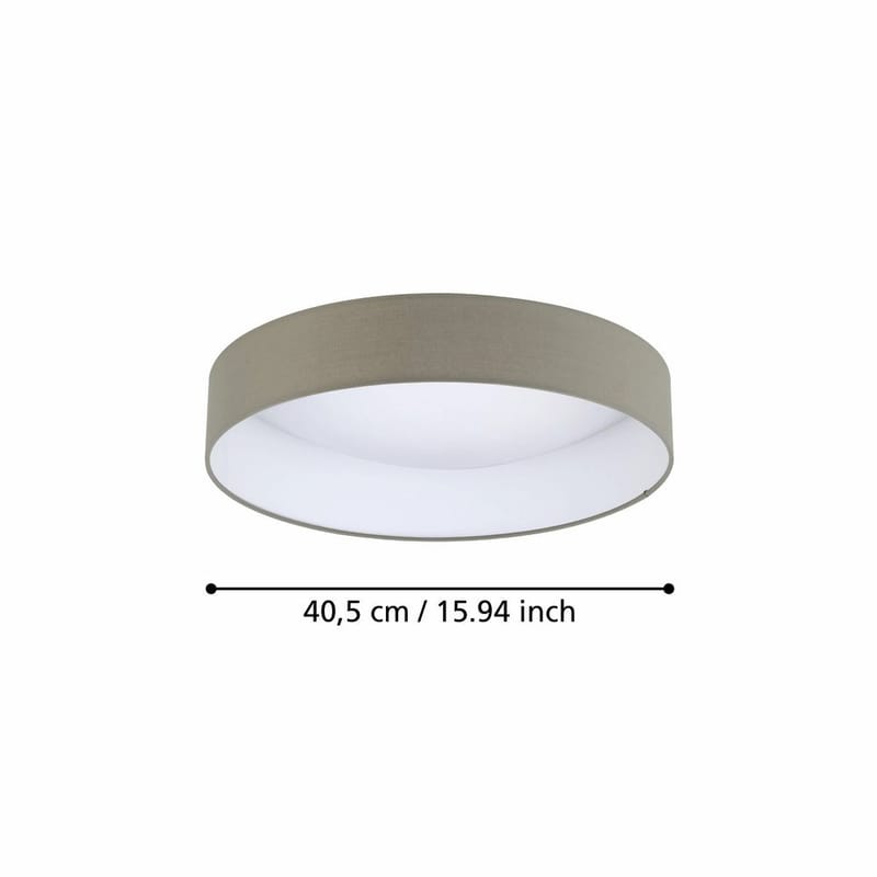 Taklampa Palomaro - 40,5 cm - Belysning & el - Inomhusbelysning & lampor - Sovrumslampa - Taklampa sovrum