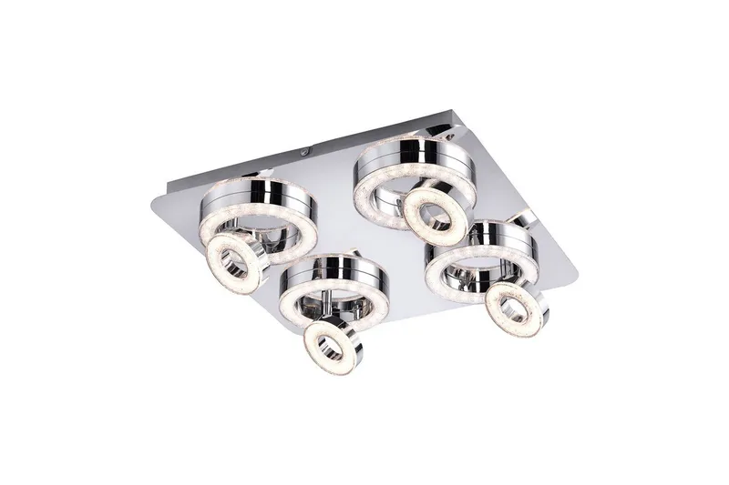 Tim Just Light Taklampa - Chrome - Belysning & el - Inomhusbelysning & lampor - Sovrumslampa - Taklampa sovrum