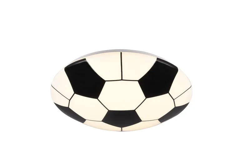 Kloppi LED Plafond svart/ vit, Svart/Vit