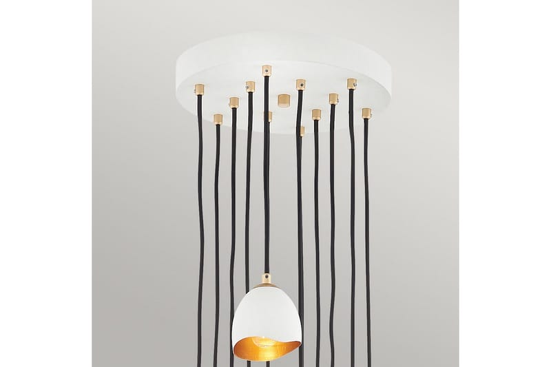 Nula Lisa McDennon by Hinkley Krona - White||GOLD - Belysning & el - Inomhusbelysning & lampor - Taklampa & takbelysning - Pendellampor & hänglampor