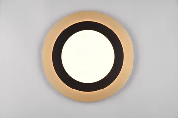 Morgan LED Plafond 45 cm mattsvart/ guld - Matt svart/Guld - Belysning & el - Inomhusbelysning & lampor - Taklampa & takbelysning - Plafond