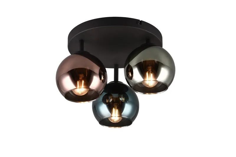 Sheldon Plafond 3L E14 flerfärgad - Flerfärgad - Belysning & el - Inomhusbelysning & lampor - Taklampa & takbelysning - Plafond