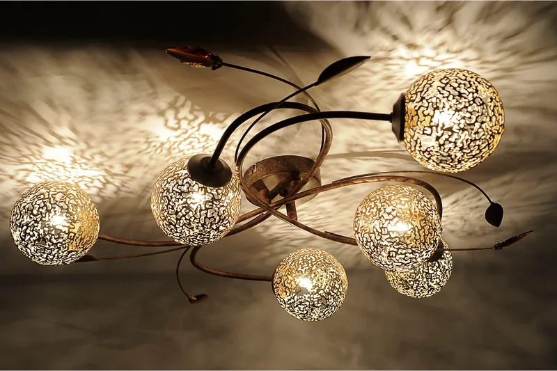 Sheree Plafond Blad - Orange - Belysning & el - Inomhusbelysning & lampor - Taklampa & takbelysning - Plafond