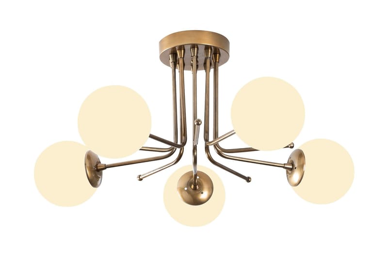 Sheen Taklampa - Guld/Vit - Belysning & el - Inomhusbelysning & lampor - Taklampa & takbelysning - Plafond