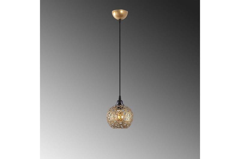 Taklampa Silen guld - Diameter: 17 cm - Belysning & el - Inomhusbelysning & lampor - Taklampa & takbelysning - Pendellampor & hänglampor