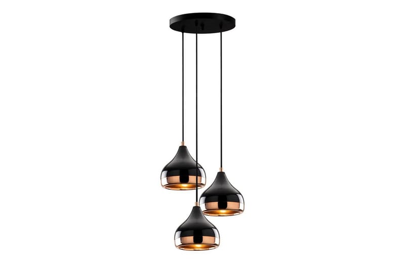 Taklampa Sood Koppar / Svart - Koppar / Svart - Belysning & el - Inomhusbelysning & lampor - Taklampa & takbelysning - Pendellampor & hänglampor