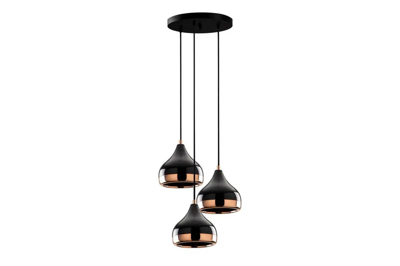 Taklampa Sood Koppar / Svart - Koppar / Svart - Belysning & el - Inomhusbelysning & lampor - Taklampa & takbelysning - Pendellampor & hänglampor