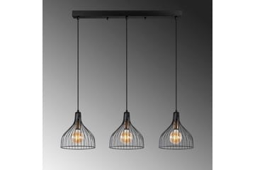 Taklampa Talnor Horizontal Three - Brons/Svart - Belysning & el - Inomhusbelysning & lampor - Taklampa & takbelysning - Pendellampor & hänglampor