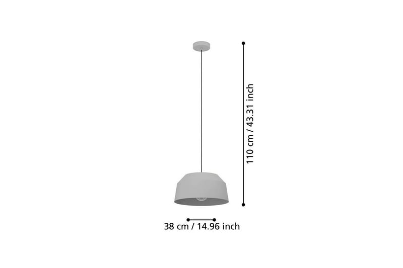 Takpendel Eglo Contrisa - Grå - Belysning & el - Inomhusbelysning & lampor - Taklampa & takbelysning - Pendellampor & hänglampor