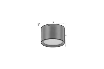 Vallum Plafond Rund - Svart - Belysning & el - Inomhusbelysning & lampor - Taklampa & takbelysning - Plafond