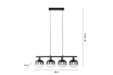 Zea Just Light Taklampa - Black - Belysning & el - Inomhusbelysning & lampor - Taklampa & takbelysning - Pendellampor & hänglampor