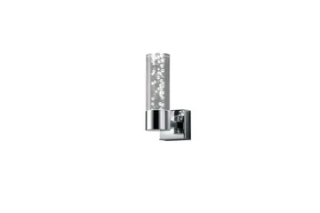 Bolsa H2O LED Vägglampa 1L krom/ bubbelglas - Krom - Belysning & el - Inomhusbelysning & lampor - Vägglampa