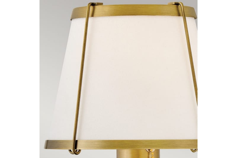 Clarke Hinkley Vägglampa - Brass||White - Belysning & el - Inomhusbelysning & lampor - Vägglampa - Väggarmatur