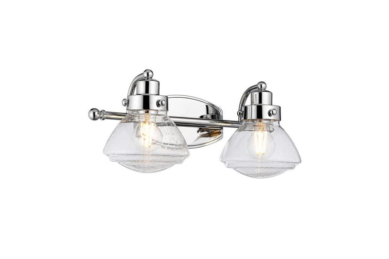 Lärd Quoizel Vägglampa - Chrome - Belysning & el - Inomhusbelysning & lampor - Vägglampa