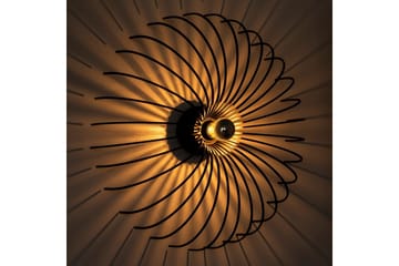 Vägglampa Subbersta Svart - Diameter: 16 cm - Belysning & el - Inomhusbelysning & lampor - Sovrumslampa