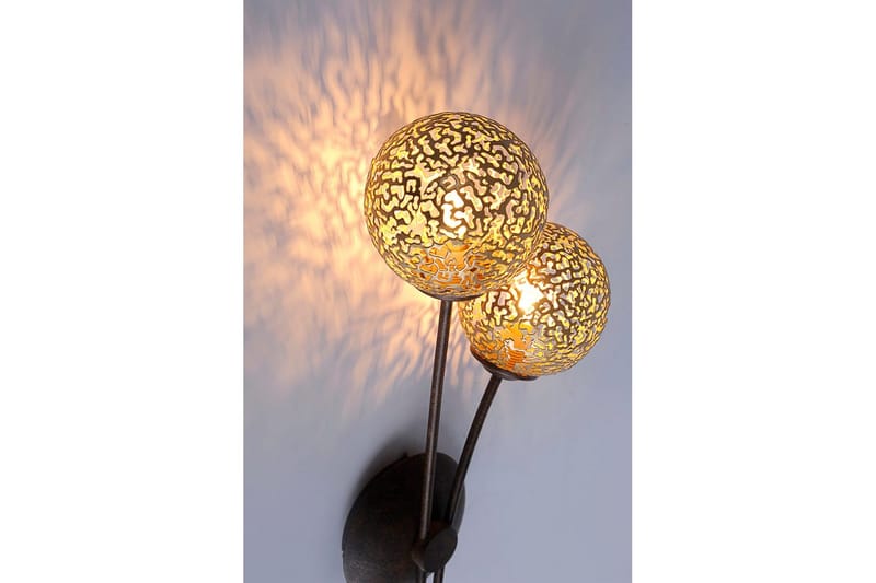 Vägglampa Greta - 19x44x14 cm - Belysning & el - Inomhusbelysning & lampor - Vägglampa