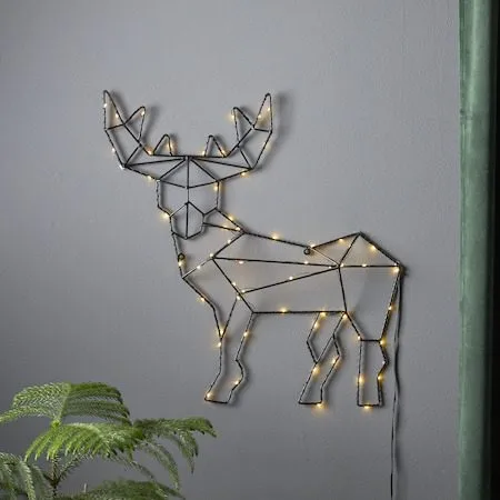 Cupid Inomhusdekoration belysning 47 cm - svart - Belysning & el - Julbelysning - Övrig julbelysning