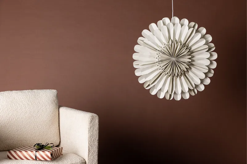 Järvsön Adventsstjärna / Jullampa 60 cm - Beige - Belysning & el - Julbelysning - Julstjärnor & adventsstjärnor