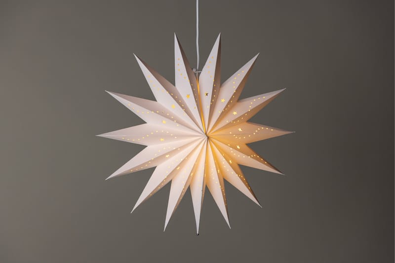 Lindvallen Adventsstjärna / Jullampa 51 cm - Vit - Belysning & el - Julbelysning - Jullampor