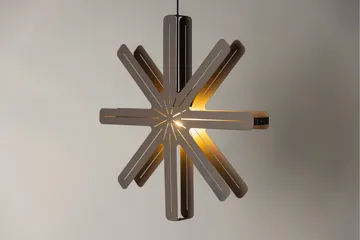 Säfsen Adventsstjärna / Jullampa 80 cm - Mocca - Belysning & el - Julbelysning - Jullampor