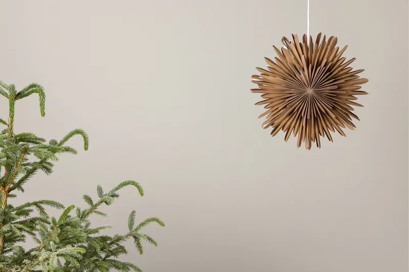 Sälen Adventsstjärna / Jullampa 35 cm - Brun - Belysning & el - Julbelysning - Julstjärnor & adventsstjärnor