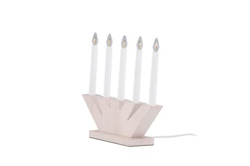 Verbier Adventsljusstake  41 cm - Vit - Belysning & el - Julbelysning - Jullampor