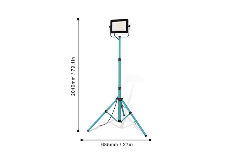 Arbetsbelysning Eglo LED-Stativstrålkastare 100W - Belysning & el - Ljuskällor & glödlampor - Arbetsbelysning