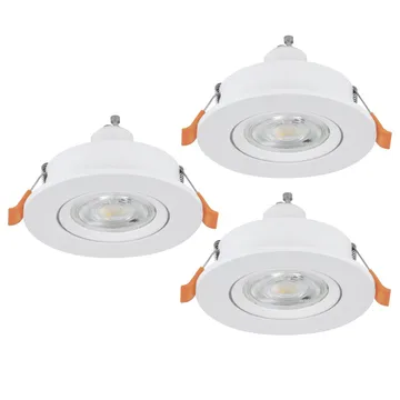 Infälld Lampa Barranco 30 mm 3000K Set om 3 - Vit - Belysning & el - Ljuskällor & glödlampor - Spotlight & downlight