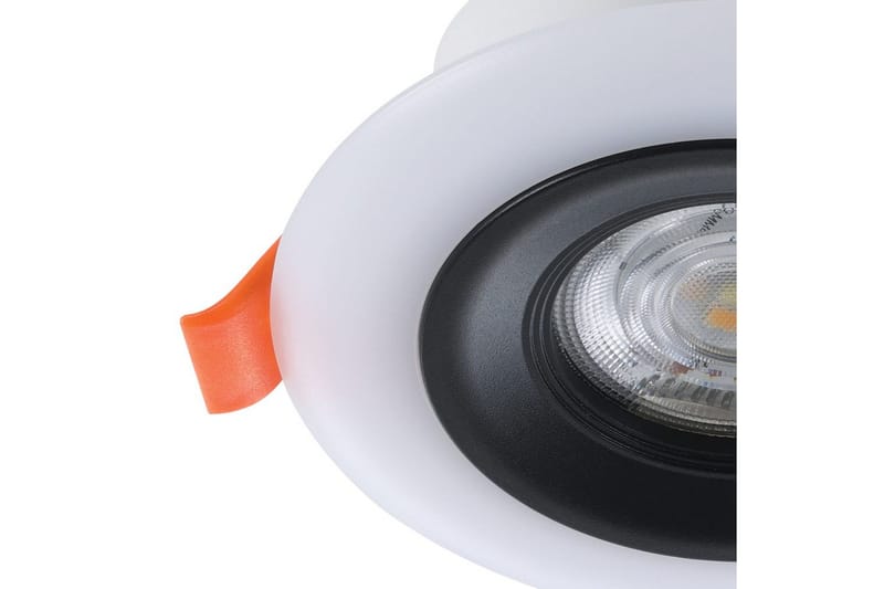 Infälld Lampa Eglo Calonge RGB 3 st Svart, Vit - Svart/Vit - Belysning & el - Ljuskällor & glödlampor - Spotlight & downlight