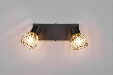 Ardon Spotlight 2L E14 mattsvart/ polerad mässing - Mässing - Belysning & el - Ljuskällor & glödlampor - Spotlight & downlight