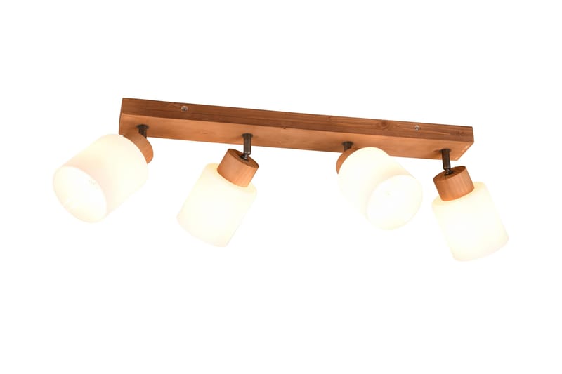 Assam spot 4L E14 trä/ vit - Vit - Belysning & el - Ljuskällor & glödlampor - Spotlight & downlight