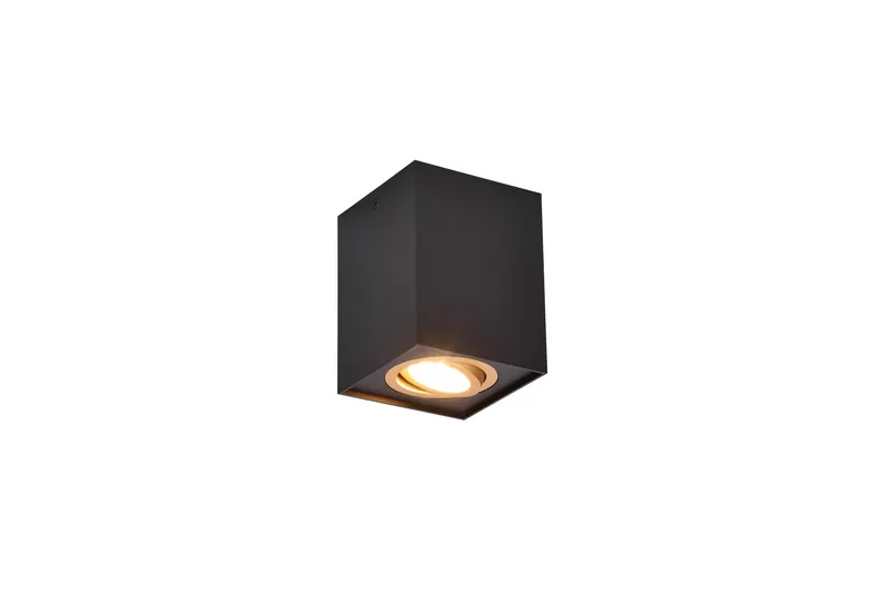 Biscuit Plafond GU10 svart/ guld, Guld