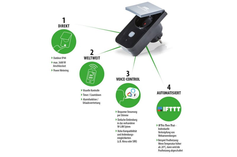 Smart Plug Heissner - Belysning & el - Belysningstillbehör